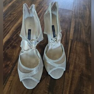 Caparros Shimmering Gold Women's Heels